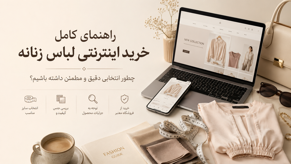 راهنمای کامل خرید اینترنتی لباس زنانه؛ چطور انتخابی دقیق و مطمئن داشته باشیم؟