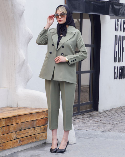 کت و شلوار زنانه koton مدل صوفیا کد 3021