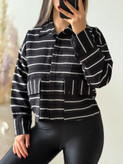 شومیز باکسی زنانه مدل پریسا کد 3022