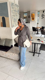 کت زنانه مدل هرمس کمربندی کد 3029