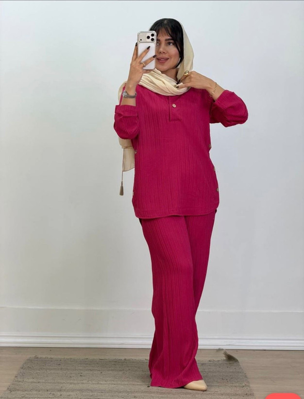 ست شومیز و شلوار زنانه مدل دیانا کد 3048