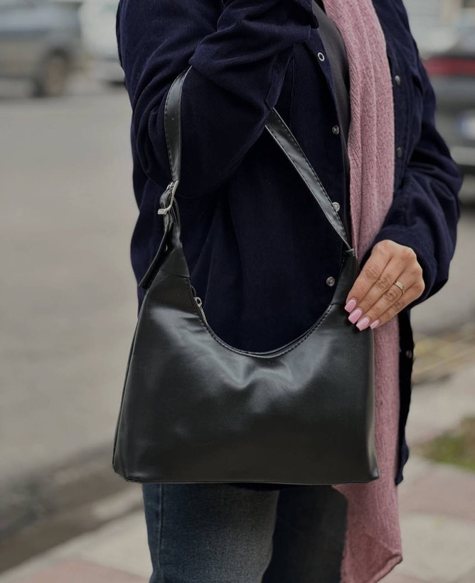 کیف لنا رنگ آجری و شکلاتی