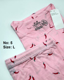 تاپ و شرتک طرحدار زنانه برند H&M اورجینال کد 4018