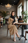 کفتان به همراه کیف زنانه مدل ترلان کد 3025