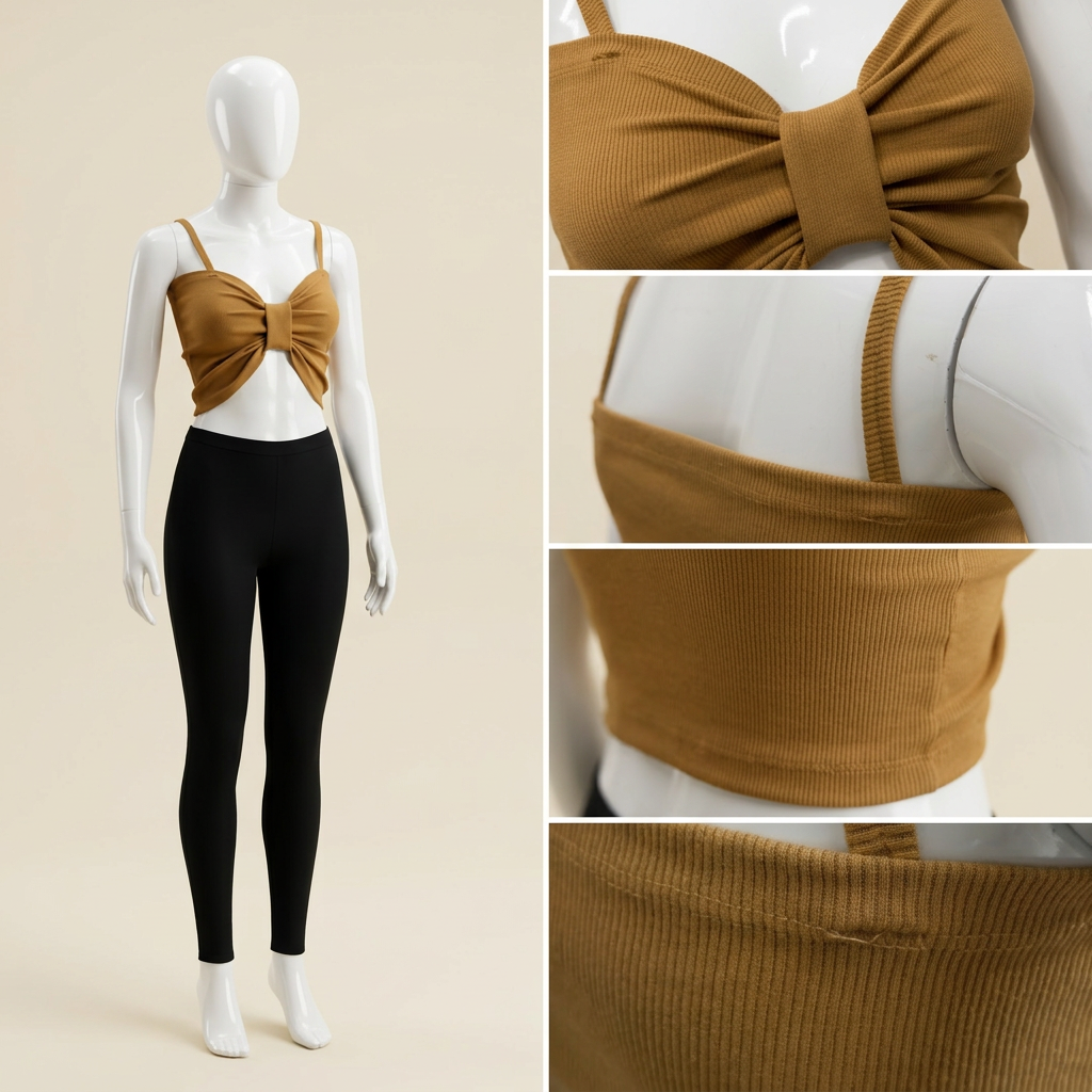 تاپ زنانه پاپیونی کد 1070