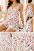 تاپ بندی و شرتک گیپوری طرحدار زنانه برند (DIVIDED) H&M اورجینال کد 4020
