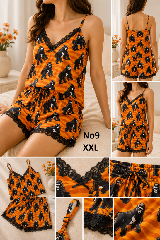 تاپ بندی و شرتک گیپوری طرحدار زنانه برند (DIVIDED) H&M اورجینال کد 4020